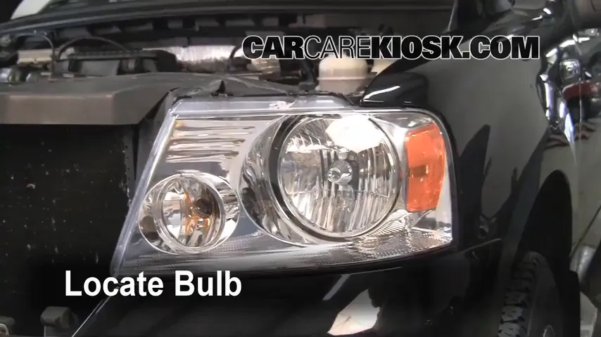 2006 Ford F-150 XLT 5.4L V8 Extended Cab Pickup (4 Door) Lights Highbeam (replace bulb)